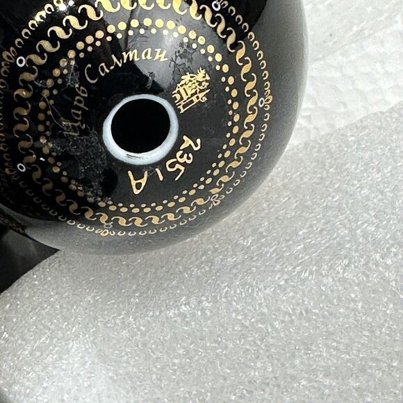 Masters of Palekh Russian Porcelain Egg Ruslan & Ludmilla Fairy Tale Set Of 4 - Picture 6 of 16